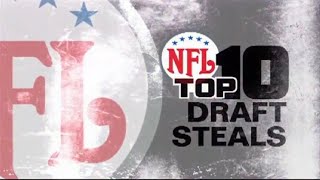 NFL Top 10 Draft Steals [upl. by Llevra454]