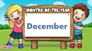 Months of the year  Months for kids [upl. by Cochard]