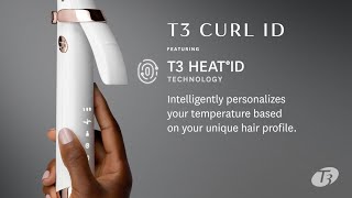 T3 Curl ID  Curling Iron For All Hair Types  T3 [upl. by Telfer]