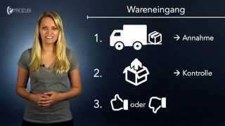 Die Wareneingangskontrolle  Wissen für die Ausbildung  Prozubide [upl. by Erelia793]