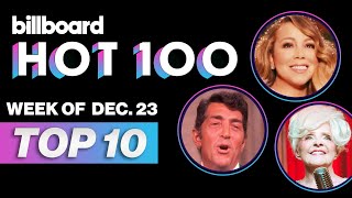 Hot 100 Chart Reveal Dec 23  Billboard News [upl. by Olympie]