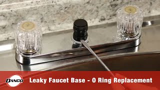 Leaky Faucet Base – ORing Replacement [upl. by Thorvald]