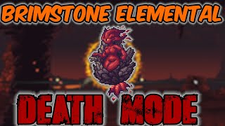 Calamity Mod Brimstone Elemental Boss Guide  How to Beat Brimstone Elemental in Death Mode [upl. by Behah]