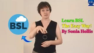 Learn BSL The Easy Way by Sonia Hollis [upl. by Popele]