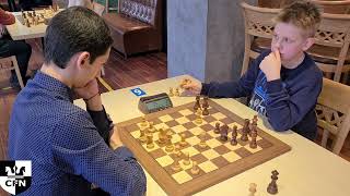 Aladdin 2036 vs A Fedosov 1988 Chess Fight Night CFN Blitz [upl. by Nilats]