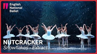 Nutcracker Snowflakes extract  English National Ballet [upl. by Raseta]