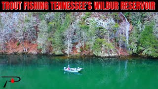 Trout Fishing Tennessees Wilbur Reservoir [upl. by Jemie]