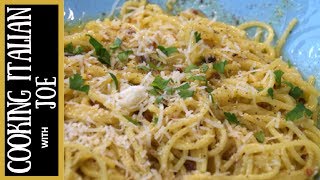 Spaghetti Carbonara  Cooking Italian with Joe [upl. by Terence]