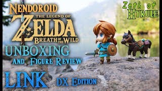 Nendoroid Link Breath of the Wild DX Edition Unboxing and Figure Review [upl. by Adnaloj]