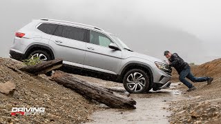 2021 Volkswagen Atlas Review and OffRoad Test [upl. by Grobe572]