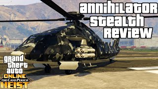 Annihilator stealth review  GTA Online guides [upl. by Maryn]