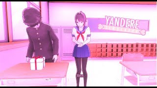 Giving Gifts To Senpai  Yandere Simulator  Update [upl. by Soalokcin646]