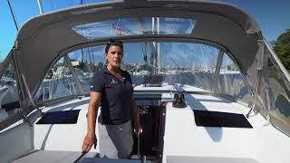 BENETEAU Oceanis 401 Full Review amp Walkthrough Onboard The Latest Born 40footer Sailboat Cruiser [upl. by Omsare194]