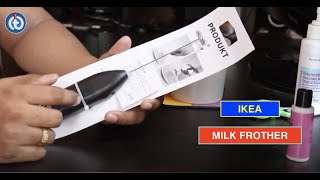 IKEA MILK FROTHER Review amp Battery Installation [upl. by Violetta]