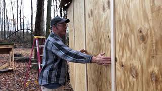 Installing the Board amp Batten Wall [upl. by Atsirk545]