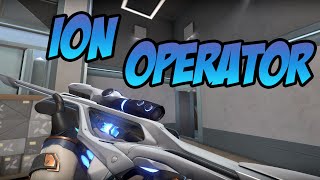 ION OPERATOR SKIN SHOWCASE  VALORANT ION SKINS [upl. by Acinoev]