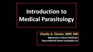 Introduction to Parasitology [upl. by Esinal95]