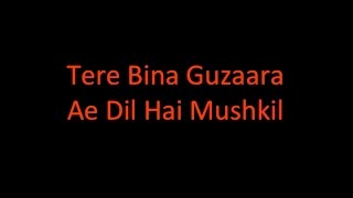 Ae Dil Hai Mushkil  Female  Karaoke with Lyrics  By Parin Shah Best on YouTube [upl. by Mandie]