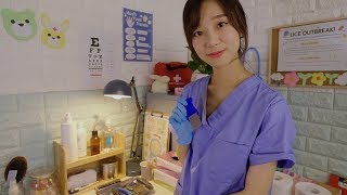 School Nurse Lice Check💙 ASMR [upl. by Reisinger]