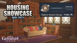 Inside a BEAUTIFUL 17000 Serenitea Pot Viewer Showcase amp Tips  Genshin Impact House Tour [upl. by Alahs60]