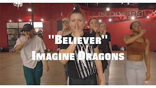 Believer  Imagine Dragons  by Janelle Ginestra [upl. by Yetah374]