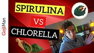 Spirulina Vs Chlorella  Which One Is Healthier [upl. by Gnous]