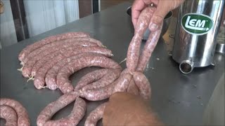 How to make Fresh Italian Sausage Links [upl. by Karsten]