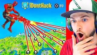 AIMBOT HACKER in Fortnite is INSANE CRAZY HACKS [upl. by Inga968]