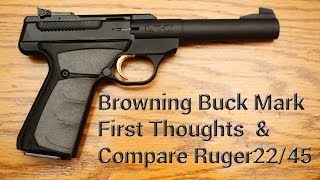 Review Browning Buck Mark Camper UFX [upl. by Iloj]