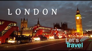 London  City Tour 4K  Lets Travel [upl. by Ecirtemed521]