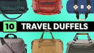 10 Travel Duffles  CarryOns for TwoBag Travel [upl. by Ide914]