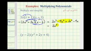 New Version Available Polynomial Multiplication Involving Binomials and Trinomials [upl. by Reneta]