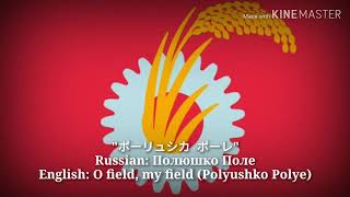 ポーリュシカ ポーレ  Полюшко Поле Polyushko Polye Japanese Lyrics Version amp English Translation [upl. by Joana]