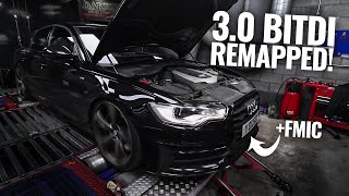 Finally on the DYNO  FMIC Audi A6 BiTDI Project [upl. by Sklar]