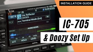 IC705 and Doozy Set Up Tutorial [upl. by Nodnelg]