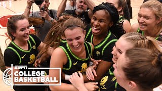 Sabrina Ionescu makes history in Stanford vs Oregon  Women’s College Basketball Highlights [upl. by Arriek]