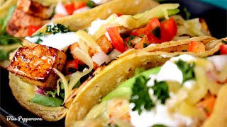 Easy Vegan Tofu Tacos [upl. by Nolak222]