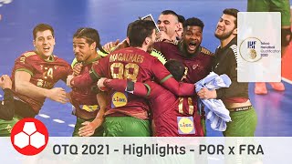 HIGHLIGHTS  Portugal x França  Torneio Pré Olímpico 2021 [upl. by Allertse33]