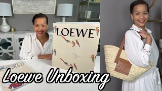 Loewe Basket Bag  Luxury Unboxing  Is it Worth the Hype [upl. by Aretse]