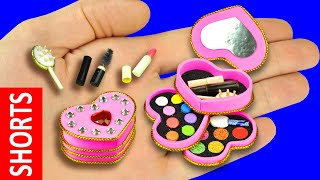 miniature makeup kit for dolls shorts [upl. by Lurie]