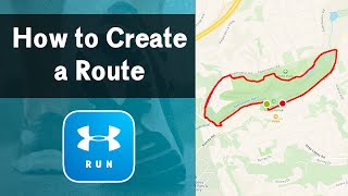 MapMyRun  How to Create a Route MAP TOOLS EXPLAINED [upl. by Mehalick898]