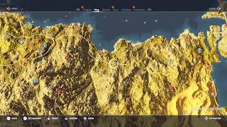 Assassins Creed Origins 100 Full world Map  LOCATIONS of Everything [upl. by Grosvenor]