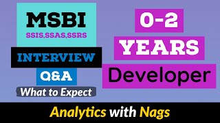 What to Expect in MSBI SSISSSASSSRS Interview  Questions amp Answers Topic  02 Years Experience [upl. by Barbara61]