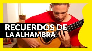 RECUERDOS de la ALHAMBRA 💃 Tutorialpartituratab 🙌🏻 [upl. by Natsirt]