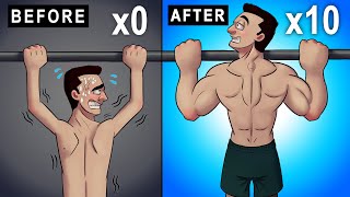 Go from 0 to 10 PullUps FAST [upl. by Aborn538]