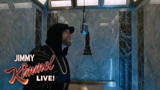 EXCLUSIVE  Eminem Performs “Venom” from the Empire State Building Presented by Google Pixel 3 [upl. by Atterrol]