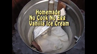 NO COOK HOMEMADE ICE CREAMEGGLESS HOME CHURNED ICE CREAM [upl. by Anwat]