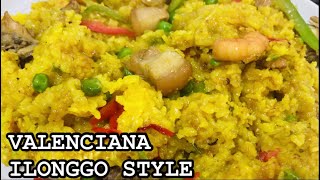 ARROZ VALENCIANA ILONGGO STYLE RECIPE SIMPLY RECIPE [upl. by Ahsenad]