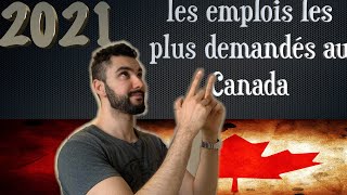 les meilleurs emplois au canada 2021 [upl. by Fachanan]