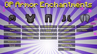 How to enchant the BEST Minecraft Armor [upl. by Ennovart]